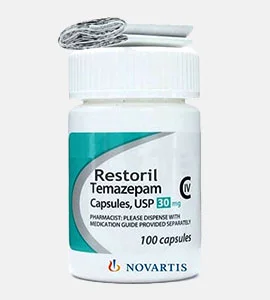 Restoril (Temazepam) 30mg By Novartis